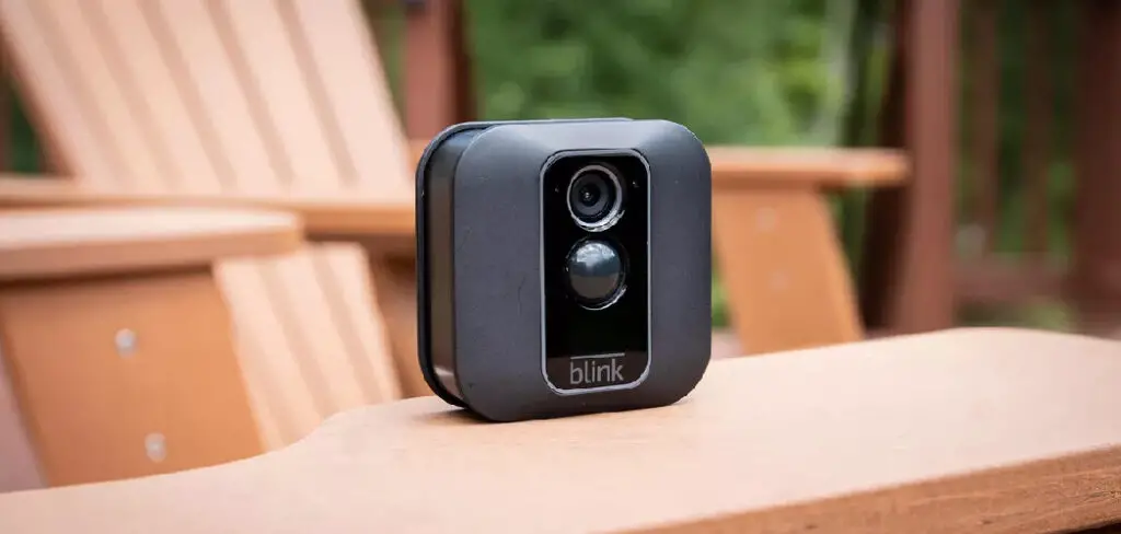 How to Open Blink Camera
