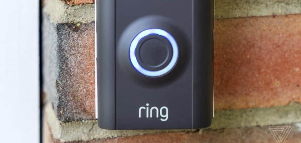 Πώς να απενεργοποιήσετε το μπλε φως στο κουδούνι του δακτυλίου