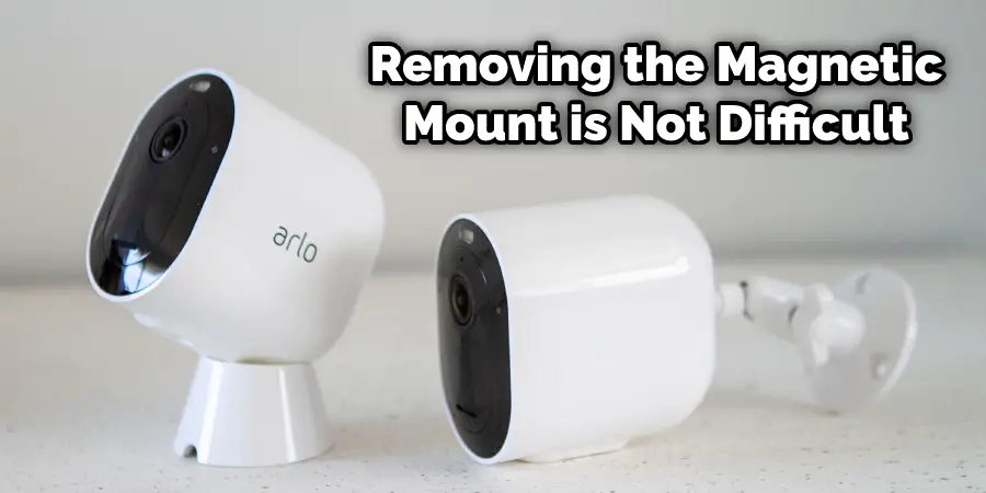 Removing the Magnetic Mount is Not Difficult