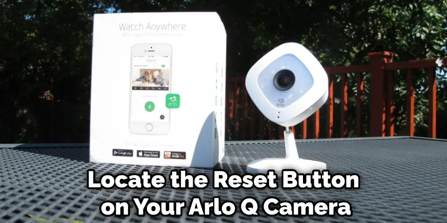 Locate the Reset Button on Your Arlo Q Camera