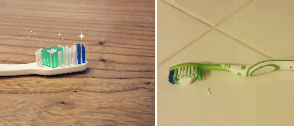 How to Clean a Toothbrush that Fell on The Floor