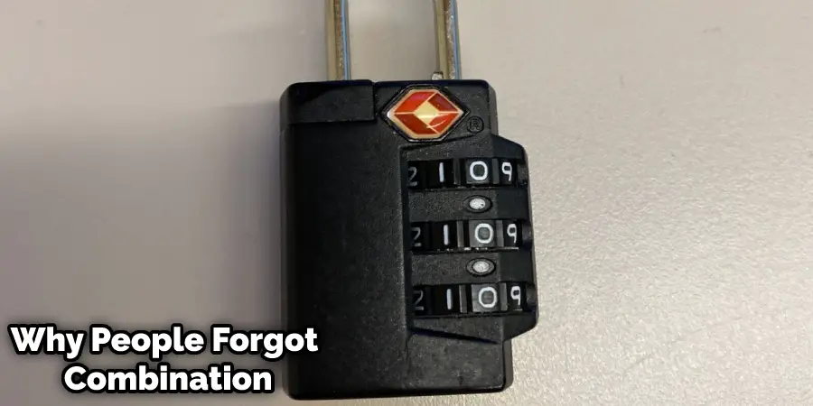How to Unlock Tsa007 Lock Forgot Combination