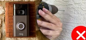 install ring doorbell without screws