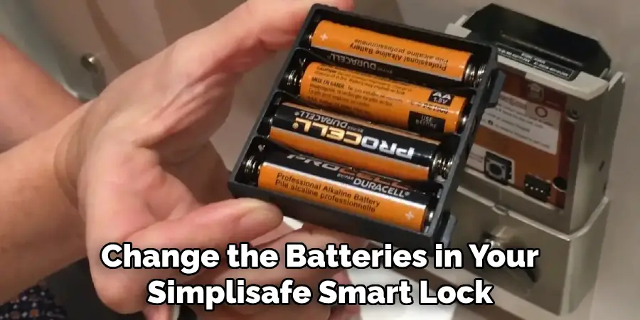 Change the Batteries in Your Simplisafe Smart Lock