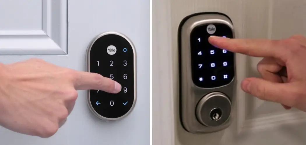 How to Lock Yale Keypad