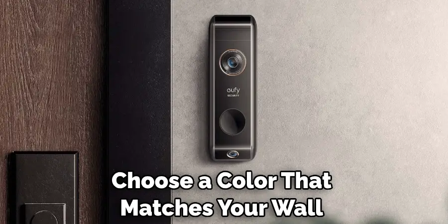 Choose a Color That Matches Your Wall
