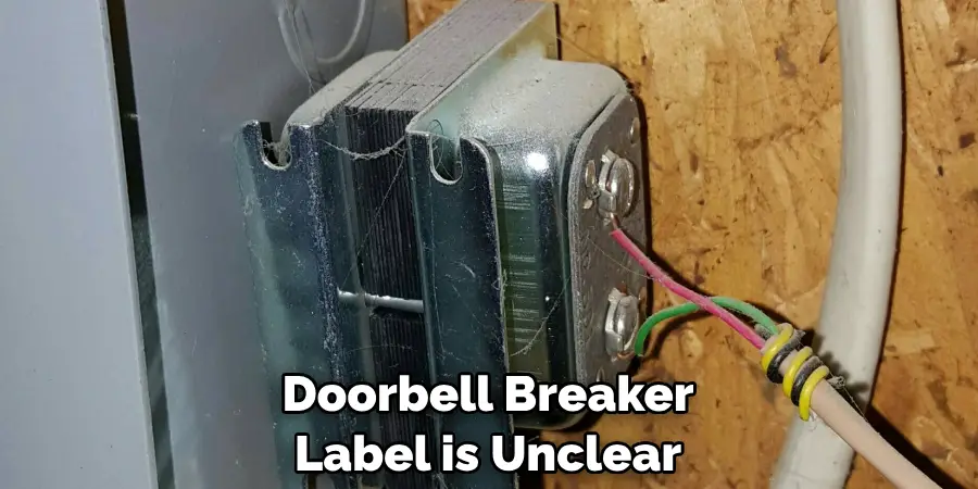 Doorbell Breaker Label is Unclear