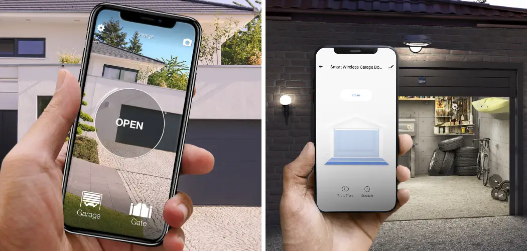 How to Open Your Garage Door with Your Phone