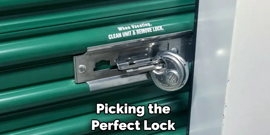 Picking the Perfect Lock