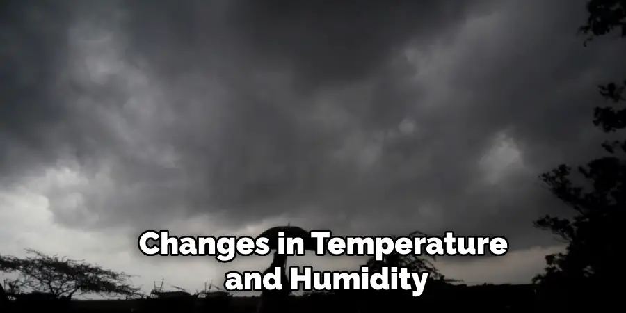 Changes in Temperature and Humidity