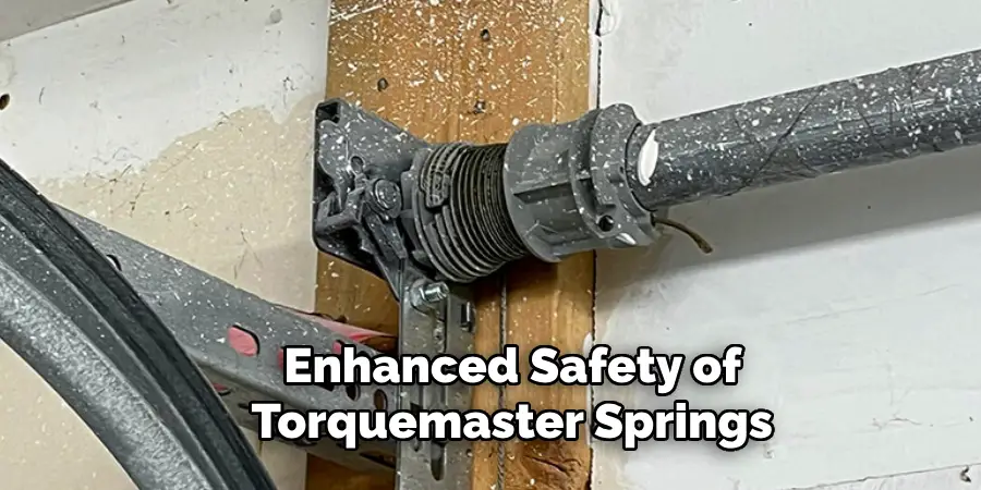 Enhanced Safety of Torquemaster Springs