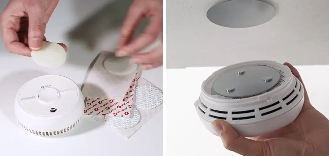 How to Install Smoke Detector without Drilling