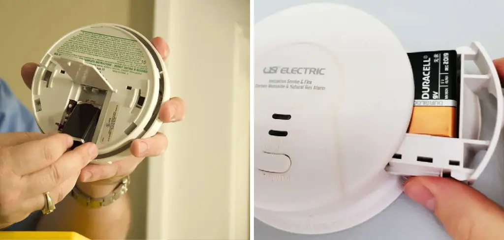 How to Replace a Fire Alarm Battery
