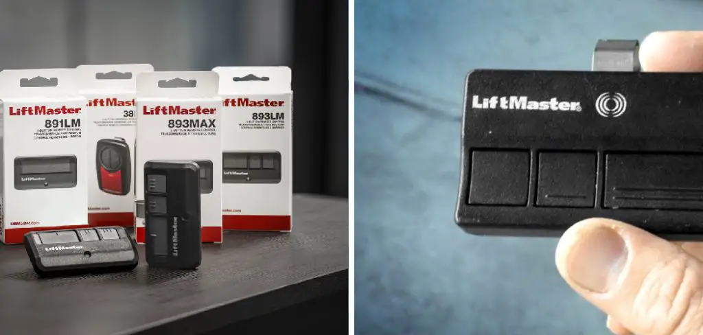 How to Set Up Liftmaster Remote