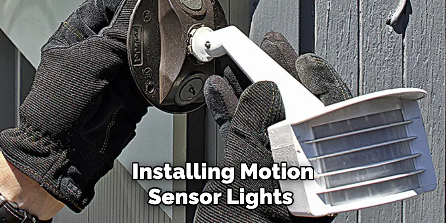 Installing Motion-sensor Lights