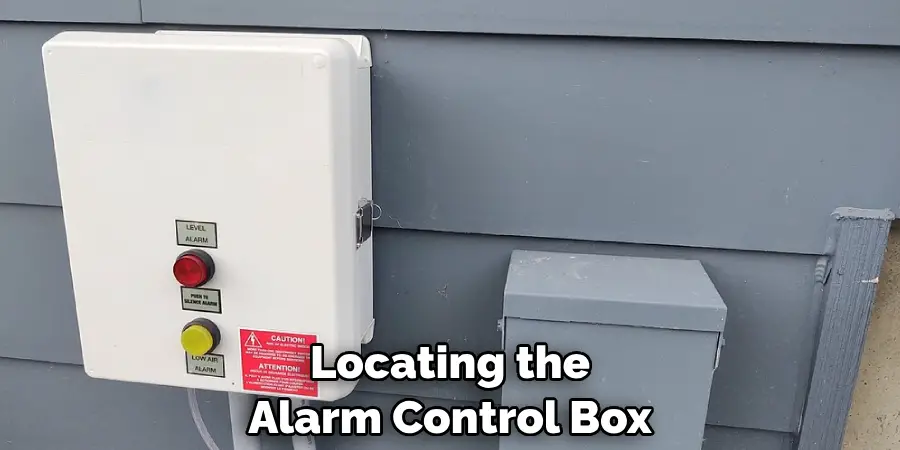 Locating the Alarm Control Box