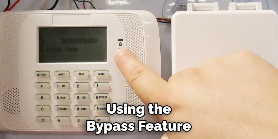 Using the Bypass Feature