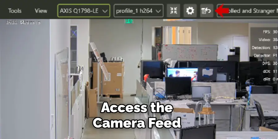 Access the Camera Feed