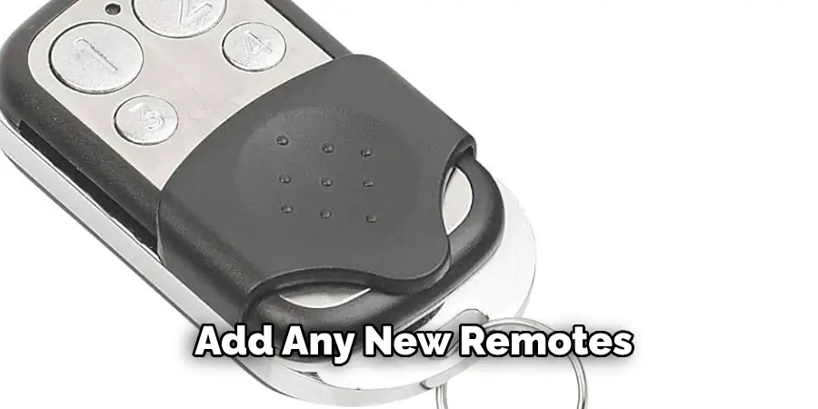 Add Any New Remotes