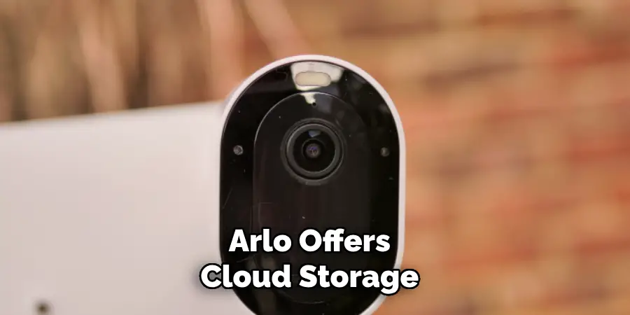 Arlo Offers Cloud Storage