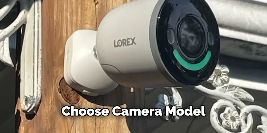 Choose Camera Model