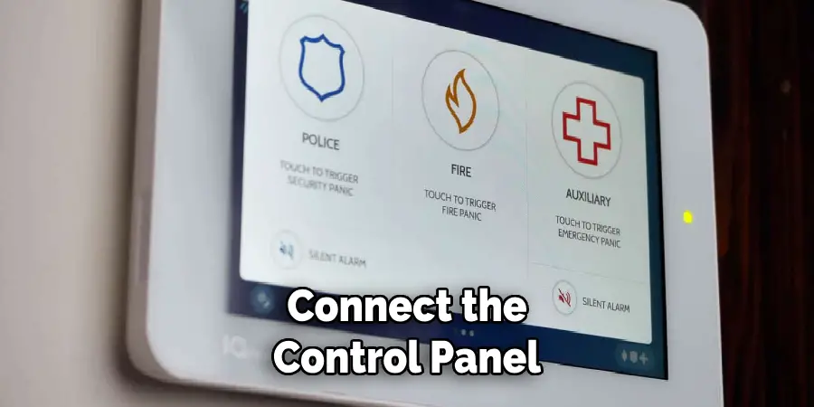 Connect the Control Panel