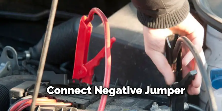 Connect the Negative Jumper