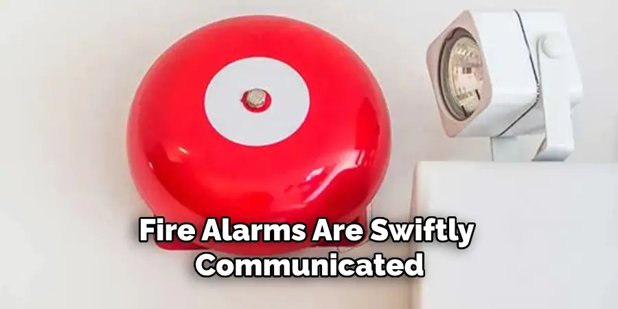 Fire Alarms Are Swiftly Communicated