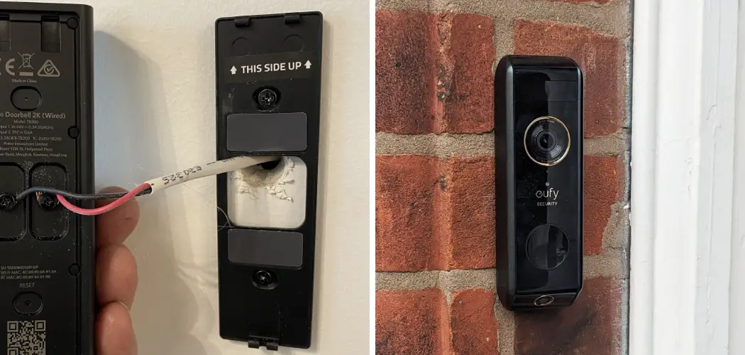 How to Attach Eufy Doorbell