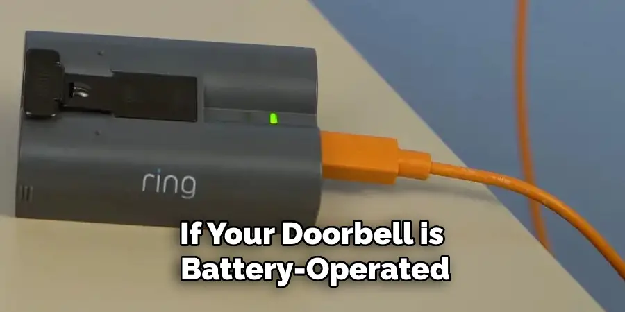 If Your Doorbell is Battery-operated