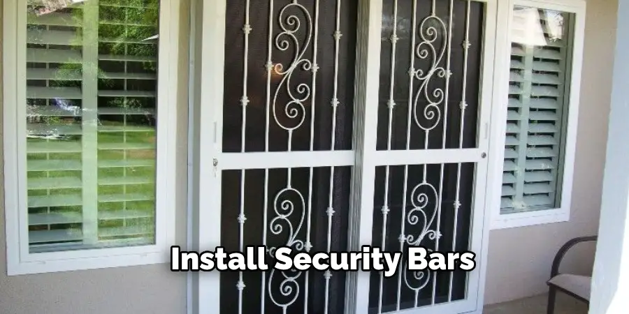 Install Security Bars 