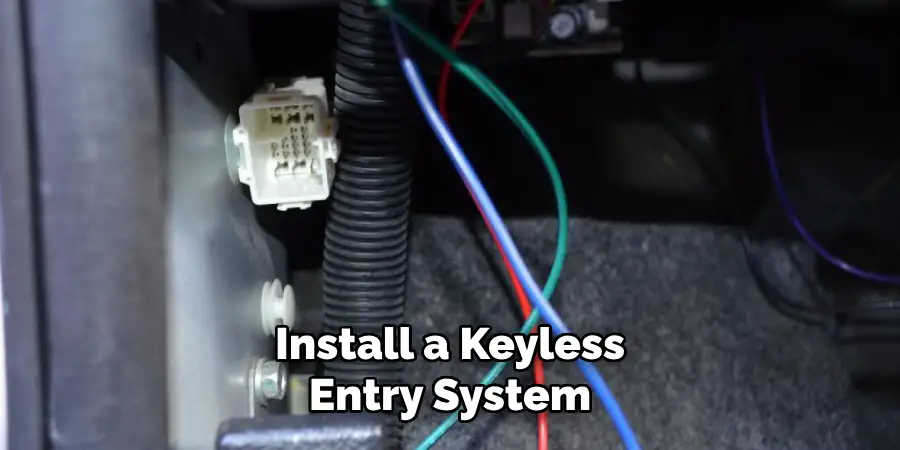 Install a Keyless Entry System 