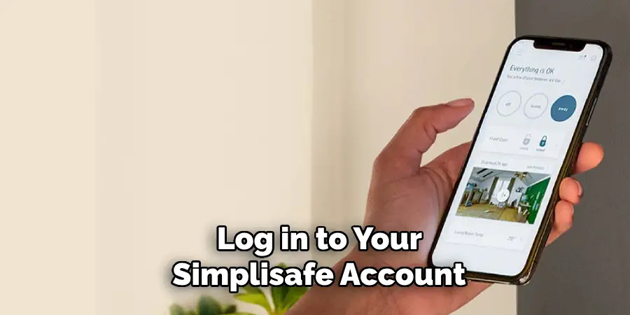 Log in to Your Simplisafe Account