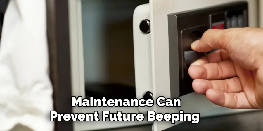 Maintenance Can
Prevent Future Beeping 