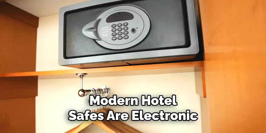 Modern Hotel Safes Are Electronic