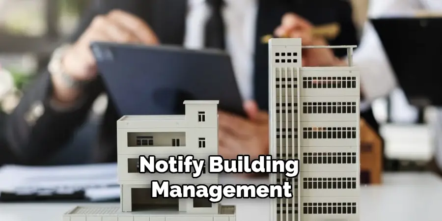 Notify Building Management