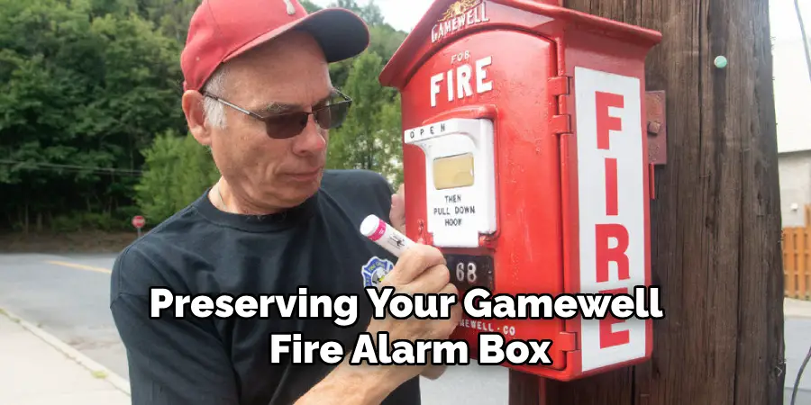 Preserving Your Gamewell Fire Alarm Box