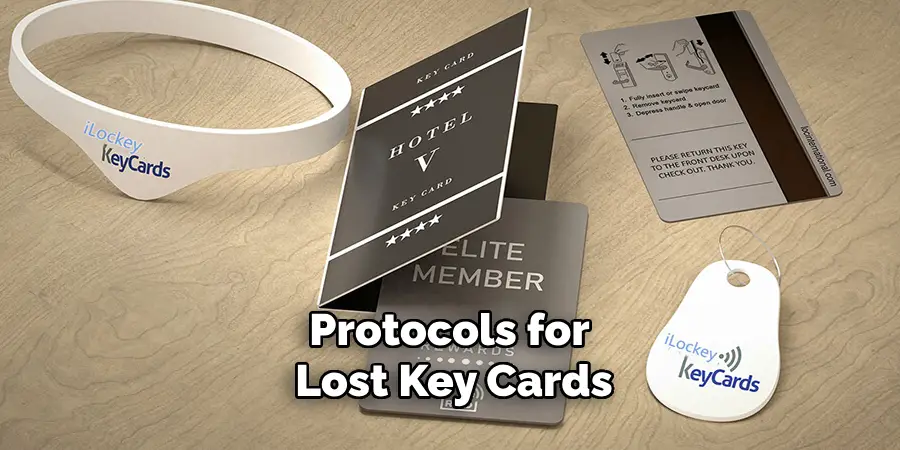 Protocols for Lost Key Cards