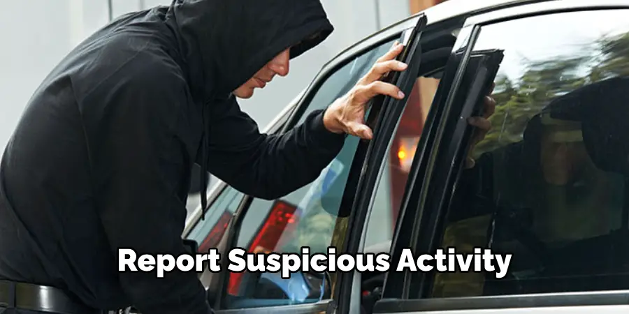 Report Suspicious Activity