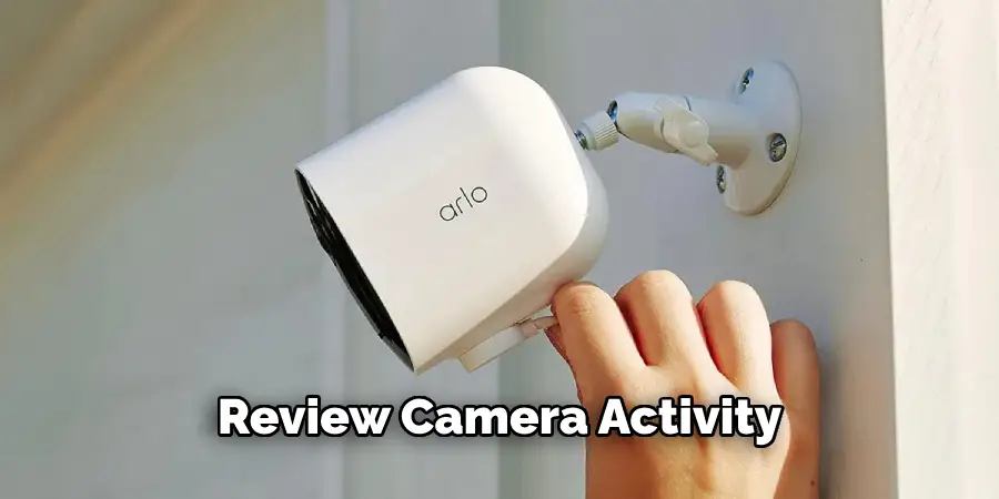 Review Camera Activity