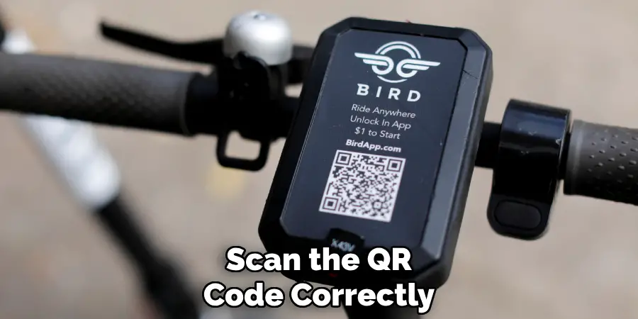 Scan the QR Code Correctly