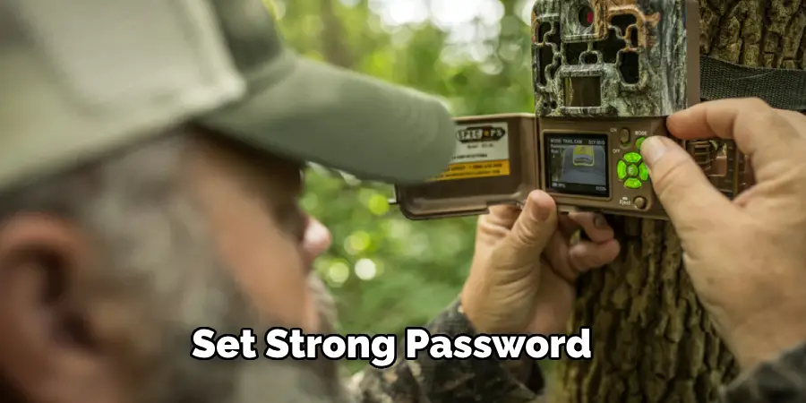 Set Strong Password