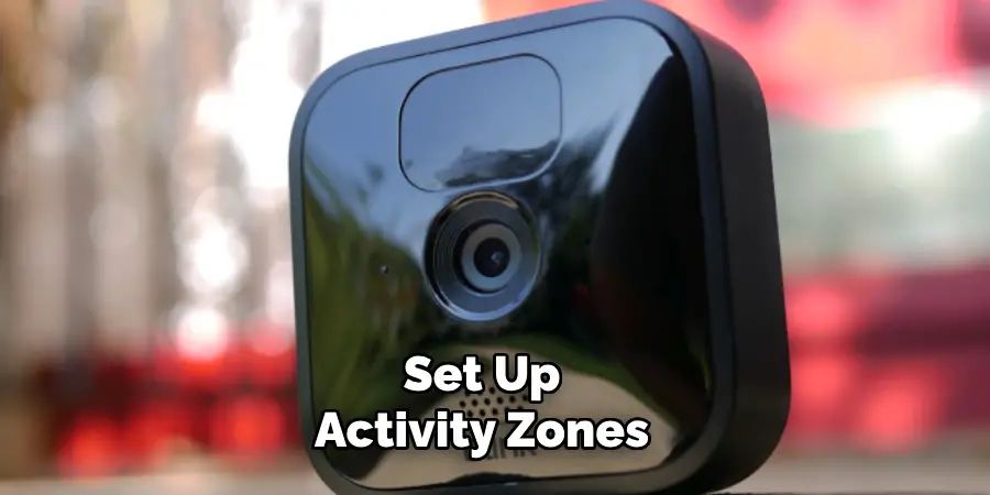 Set Up Activity Zones