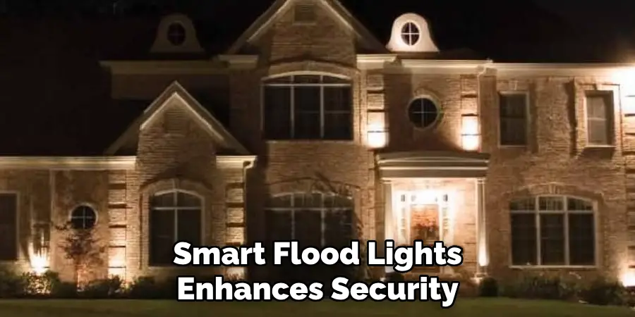 Smart Flood Lights Enhances Security