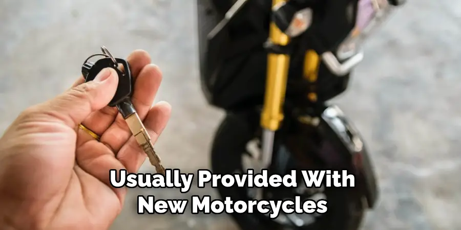 Usually Provided With New Motorcycles