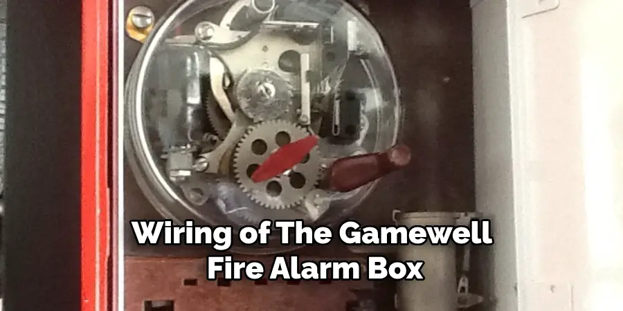 Wiring of the Gamewell Fire Alarm Box