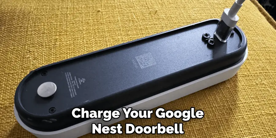 Charge Your Google Nest Doorbell