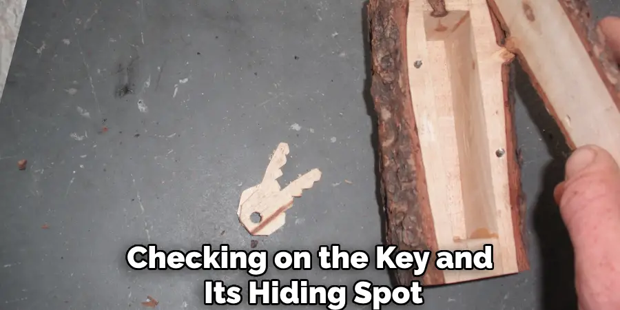 Checking on the Key and Its Hiding Spot