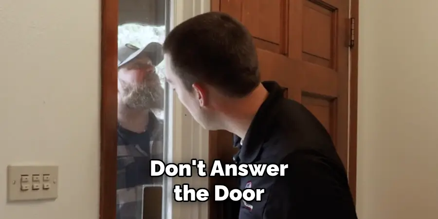 Don't Answer the Door