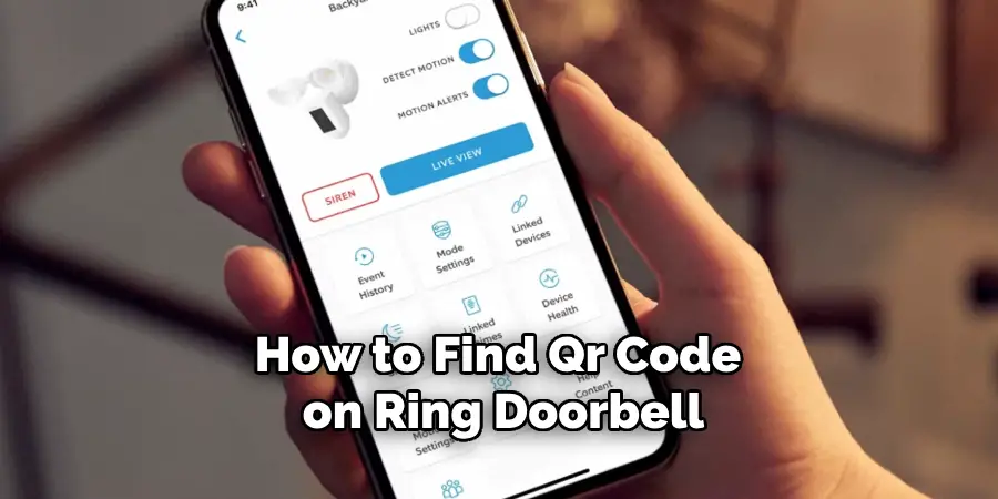 How to Find Qr Code on Ring Doorbell